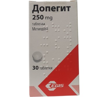 ДОПЕГИТ 250мг х 50тб/30тб
